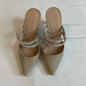 Metallic Kitten Heel | Kelly & Katie | Size US W 9